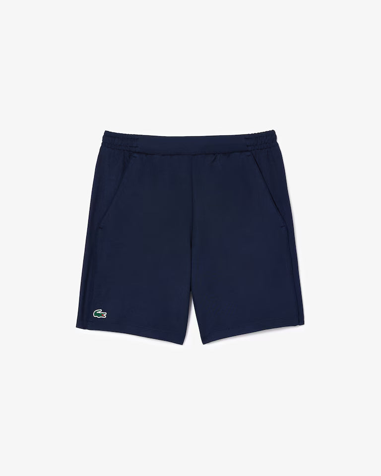 Lacoste Men's Regular Fit Ultra Dry Tennis Navy Short. GH6961 Medium