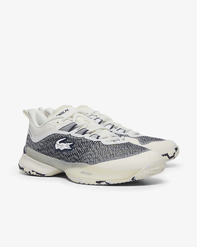 Lacoste Men's shoes AG-LT23 Ultra Off White and Navy