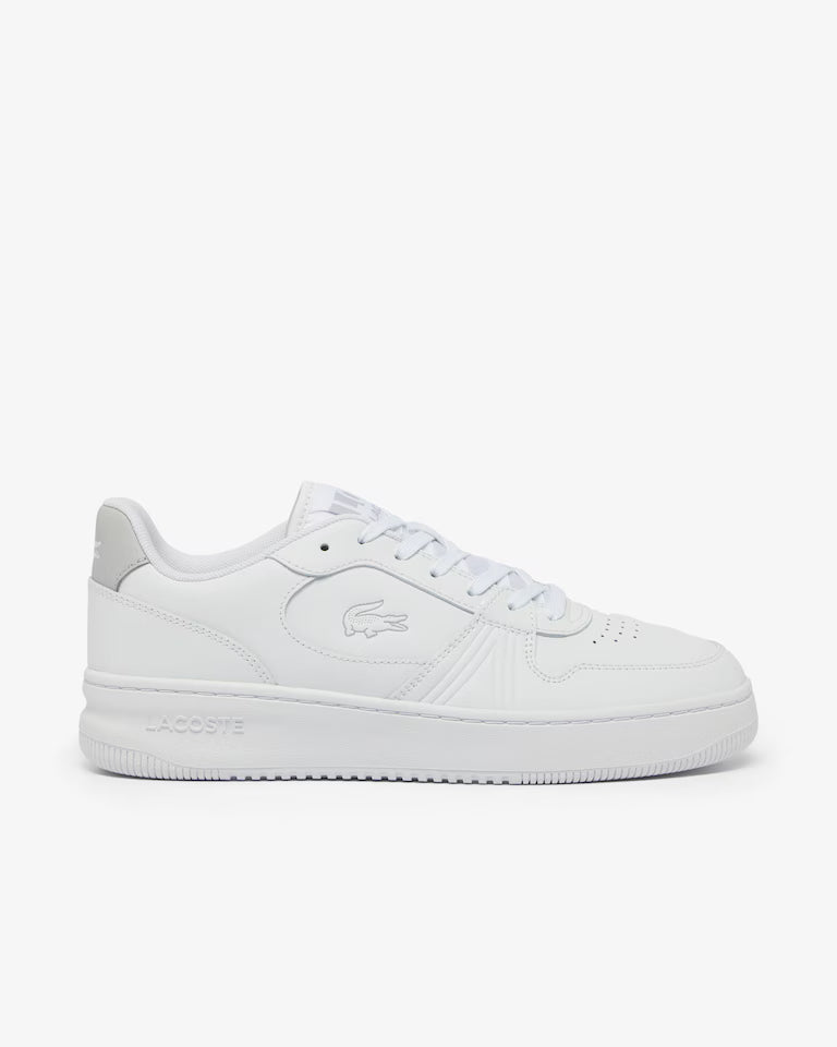 Lacoste Shoes Classic White Men's L001 Set Leather Sneakers