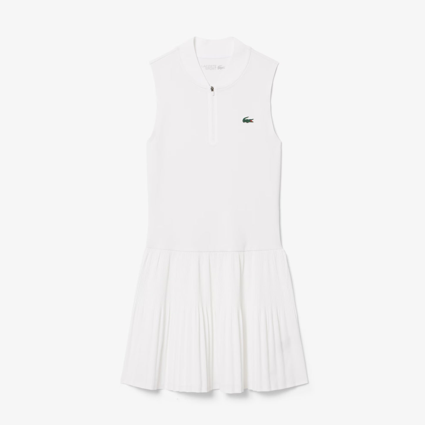 Lacoste Womens White Tennis Dress with Liner EF0151