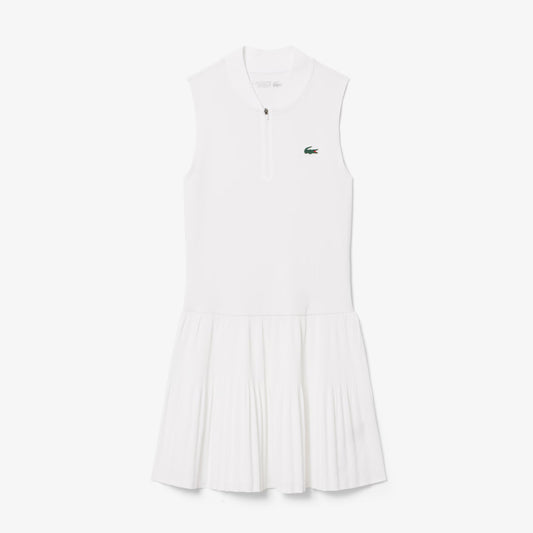 Lacoste Womens White Tennis Dress with Liner EF0151