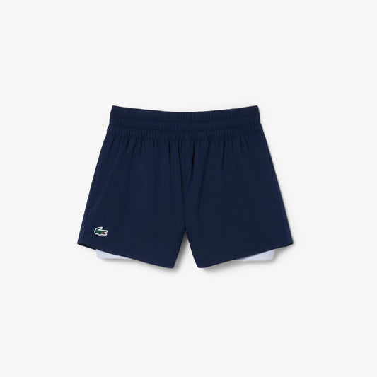 Lacoste Womens Tennis Navy Short GF9972