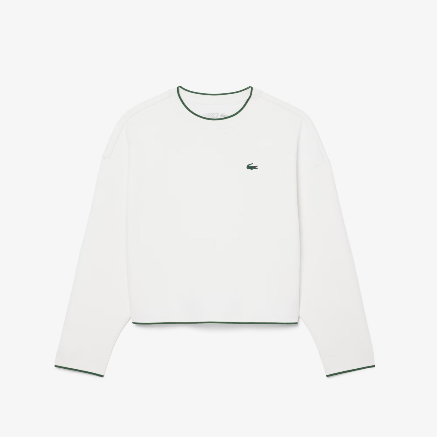 Lacoste Women White Green Pull SF4190 - 36