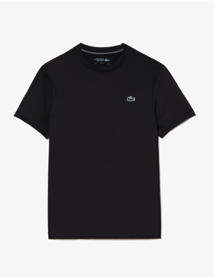 Lacoste Men's Slim Fit Stretch Jersey Sport Black T-Shirt. TH5207 - L