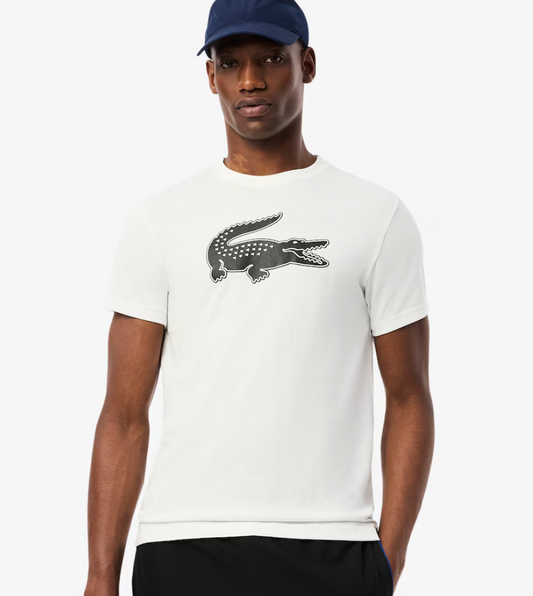 Lacoste Men's Ultra Dry XXL Logo Sport T-Shirt TH2042 S