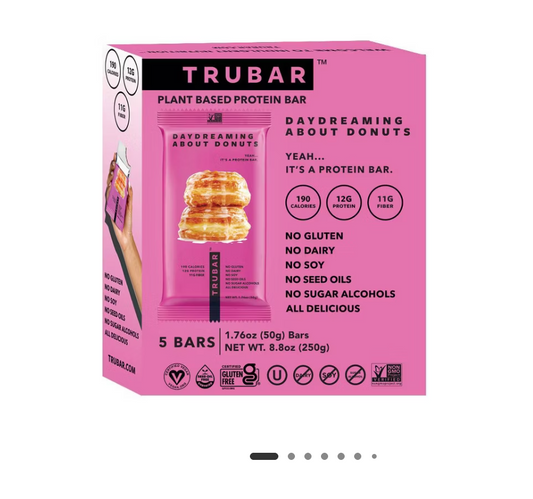 TRUEBAR plant based protein bar