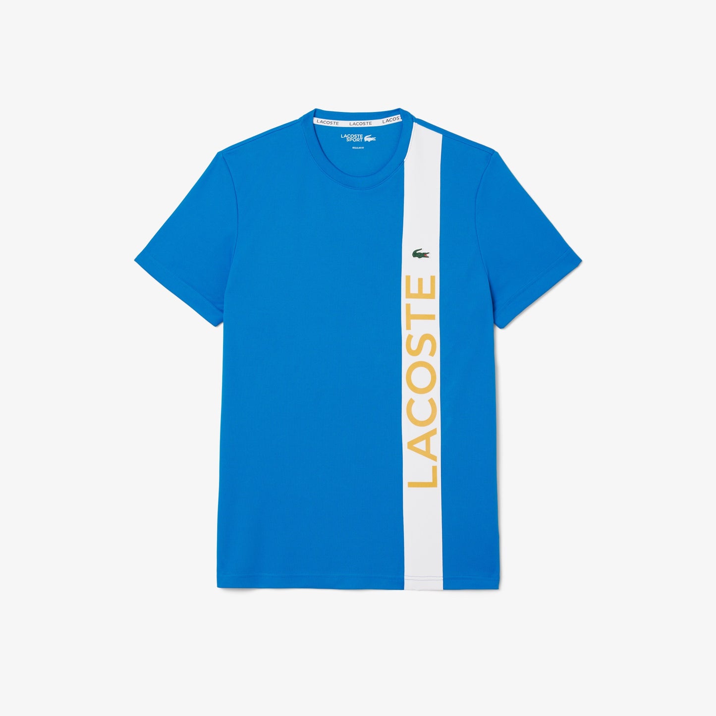 Lacoste Men's Ultra Dry Print Branding Sport T-Shirt TH8938