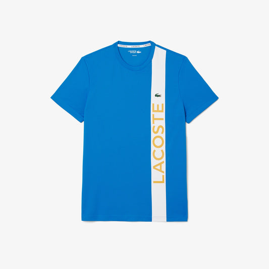 Lacoste Men's Ultra Dry Print Branding Sport T-Shirt TH8938